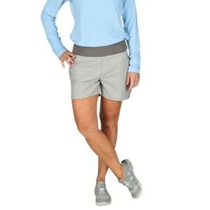 Simms • Taiya Fishing Outdoor Active Shorts Size Large Gray